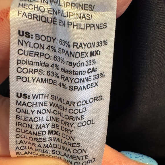 NWT Chico's Elegant Black Tailored Crop Leggings   SIZE: 4   #8 - Picture 9 of 12